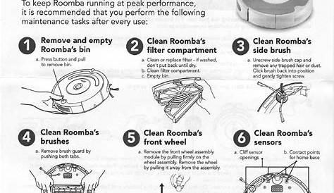 roomba vacuum 805 user manual