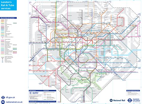 London Underground Tube Map Download