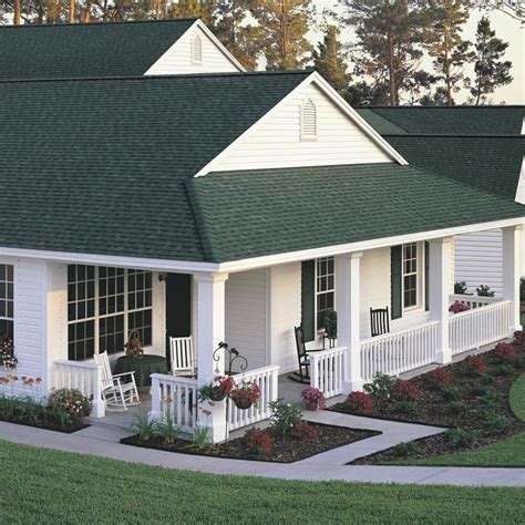 Owens Corning Chateau Green Shingles Green Roof House Architectural