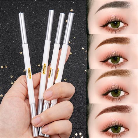 【free Shipping】double Headed Eyebrow Pencilrotating Eyebrow Pencil