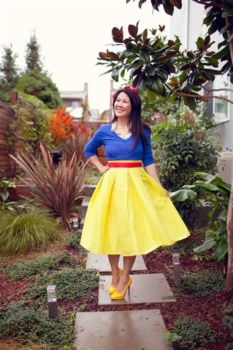 Diy Snow White Costume Using Thrifted And Or Clothes In Your Closet