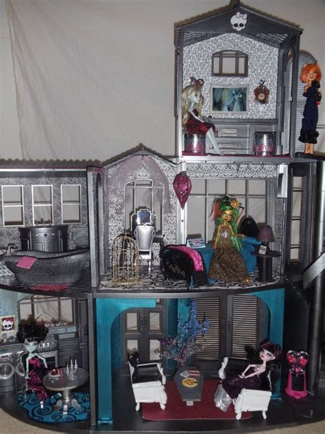Ooak Custom Monster High House For Robecca By Todieforcollection 218 00 Monster High