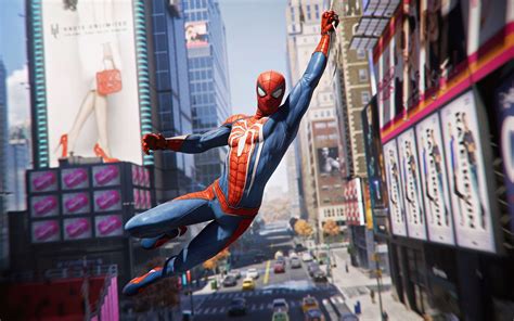 Download Wallpapers 4k Spider Man Superheroes 2018 Games Action
