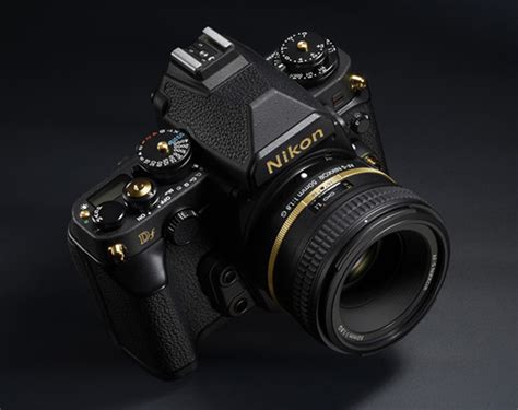 Nikon Df Gold Edition Camera Announced In Japan Nikon Rumors