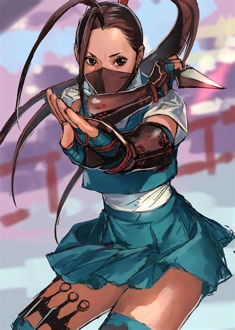 Street Fighter Ibuki By Unknown Artist Video Game Characters Iconic