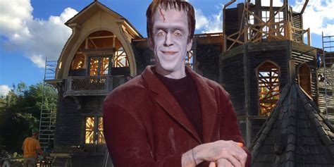Rob Zombies Munsters Movie Nears Completion On House Sets Exterior
