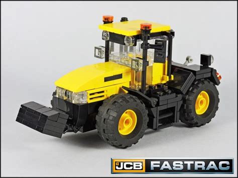 Jcb Fastrac 8330 0 Lego Creations Lego Tractor Lego Challenge