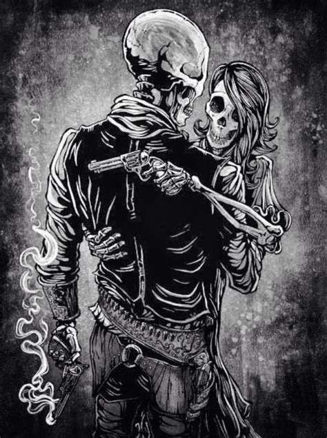 Skeleton Love Totenkopf Tattoos Skeleton Art Skeleton Love Skeleton Couple Wow Art Skull
