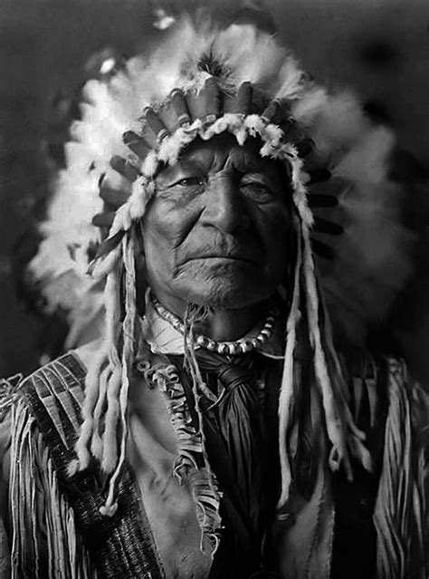 Arikara Chief Sitting Bear Native American Men Native American