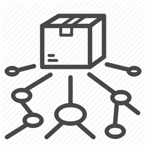 Distribution Icon Vector