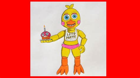 Learn How To Draw Toy Chica From Five Nights At Freddy S Five Nights