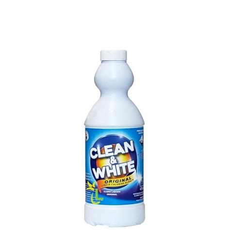 Clean And White Bleach 475ml Loshusan Supermarket Clean And White Jamaica
