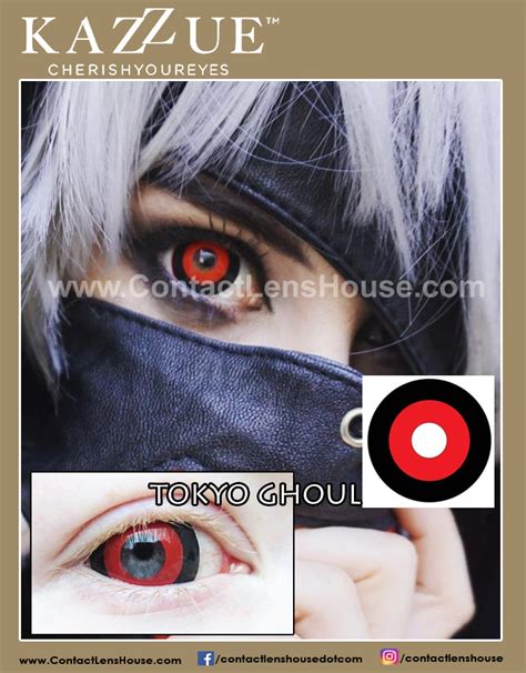 Tokyo Ghoul 17mm Scleral Contacts Lens