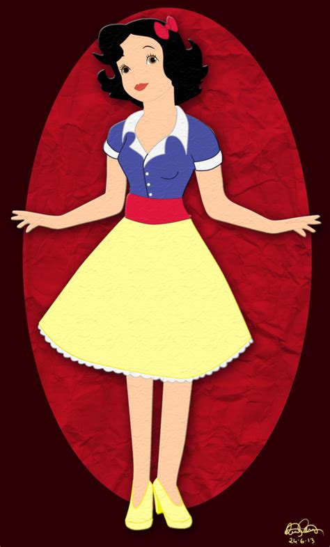 Rockabilly Disney Princesses Snow White Vintage Disney Princess