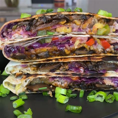what s for dinner try this vegan caribbean crunch wrap perfect for spring good morning america