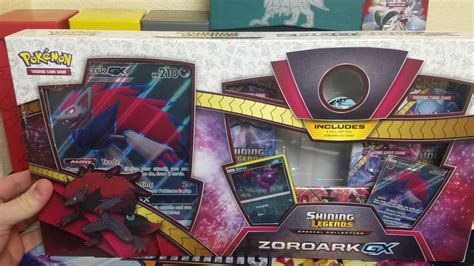 Search for pokémon cards display. 4 GXS 1 BOX! Opening A Shining Legends Zoroark GX Box! Pokemon Cards! - YouTube