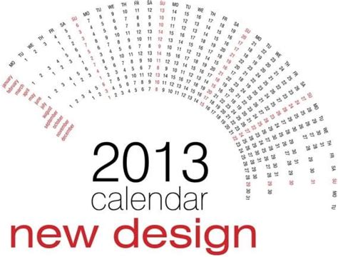 Creative13 Calendars Design Elements Vector Set Eps Uidownload