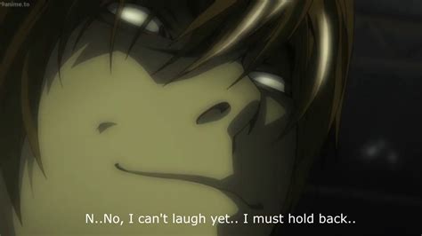 I Can T Laugh Yet Light Yagami Blank Template Imgflip