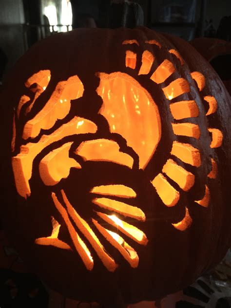How To Carve A Turkey On A Pumpkin