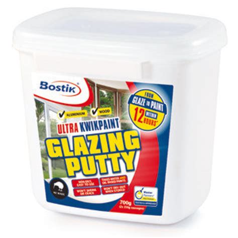 Bostik Kwikpaint Glazing Putty 700g Colorex Trade And Hire