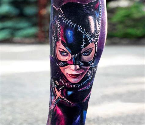 Catwoman Tattoo By Oleg Black Photo 24484