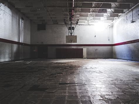 Abandoned School Gymnasium Photograph By Dylan Murphy
