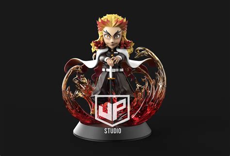 Kyojuro Rengoku Wcf From Demon Slayer 3d Print Model 3d Model 3d