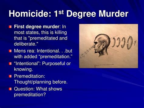 1st Degree Murders Sentences