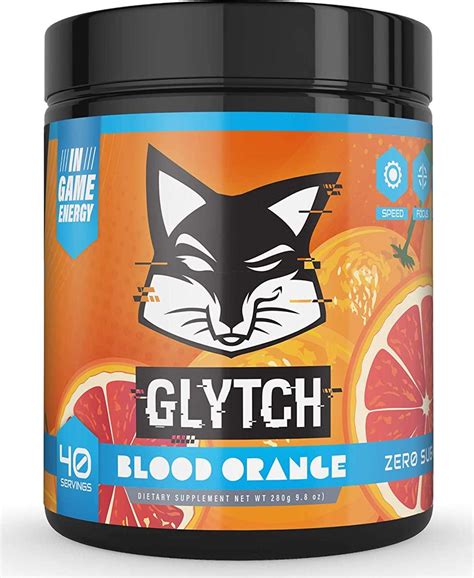 glytch gaming energy supplement powder gamer and esports drink mix f