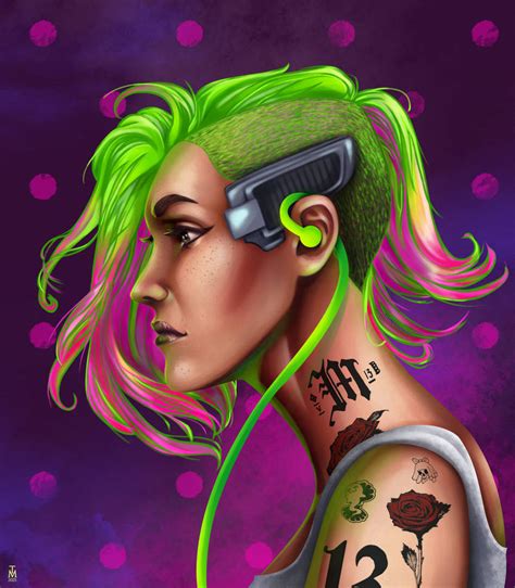 Cyberpunk 2077 Judy Alvarez By Tashamille On Deviantart