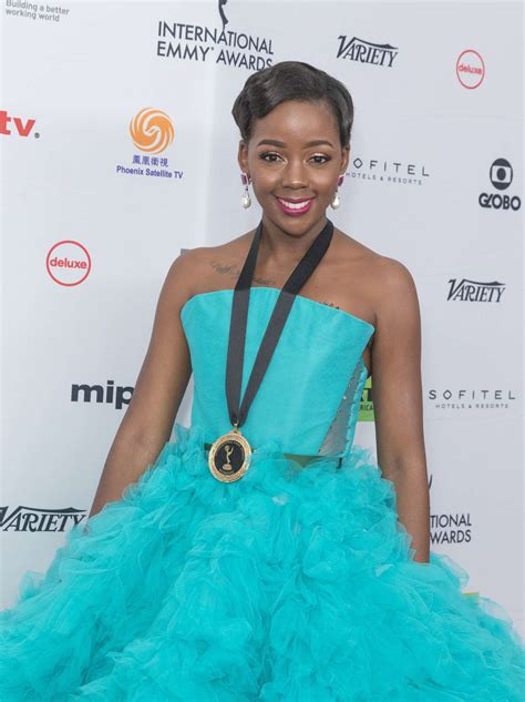 Thuso mbedu began acting professionally in 2015 and this is a. Thuso Mbedu: 45th International Emmy Awards -06 | GotCeleb