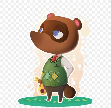 Tom Nook Animal Crossing New Leaf Animal Crossing Wild World Character Art Png 800x800px
