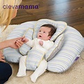 【奇哥】ClevaMama 十合一哺育枕/孕婦枕/育嬰枕-灰黃條紋 - PChome 24h購物