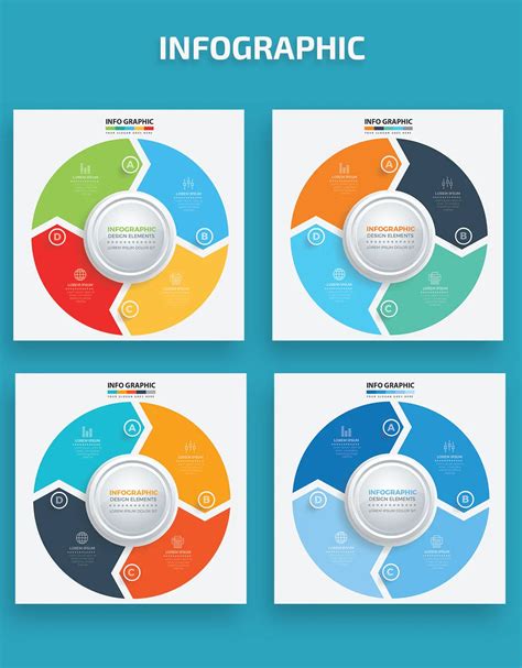 Circle Infographic Template Eps Ai Circle Infographic Infographic