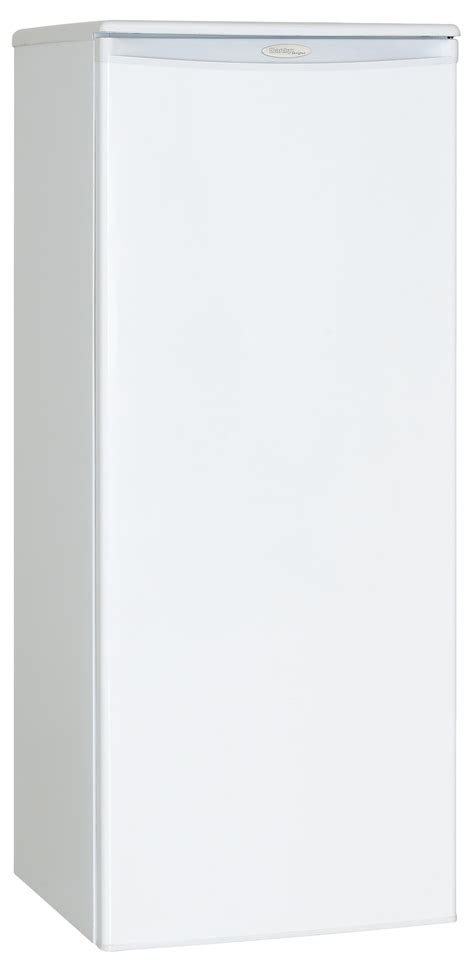danby designer 8 5 cu ft upright freezer in white dufm085a4wdd danby usa