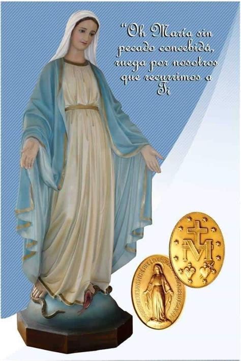 Pin De José Maria Pozo Dominguez En Virgen Maria Milagroso Oraciones