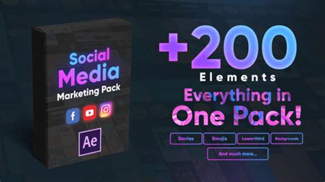 Are you looking for free after effects projects download over then 5000 free videohive after effects template for free download it now and enjoy. VideoHive Social Media Marketing Pack 25324172 - After ...