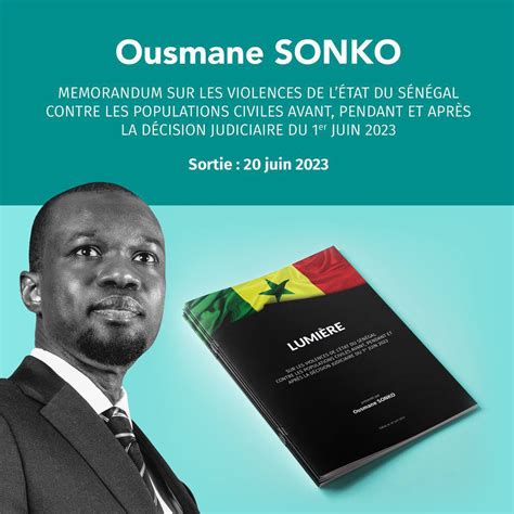 Ousmane Sonko On Twitter Mes Chers Compatriotes Le Bureau Politique National De PASTEF Les