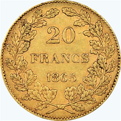 Belgium 20 Francs Km 23 Prices And Values Ngc