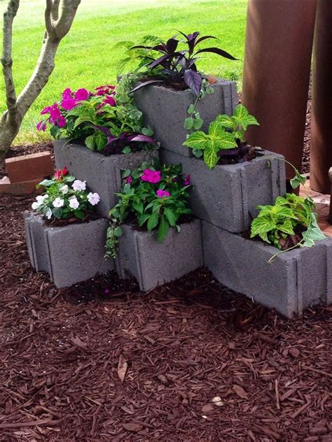 Cinder Block Planters Unique Diy Ideas