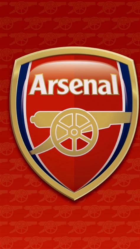 Arsenal plays in the premier league, the top flig. Arsenal Logo HD Wallpaper for Mobile | PixelsTalk.Net