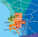 San Diego County Map Pdf | Cities And Towns Map