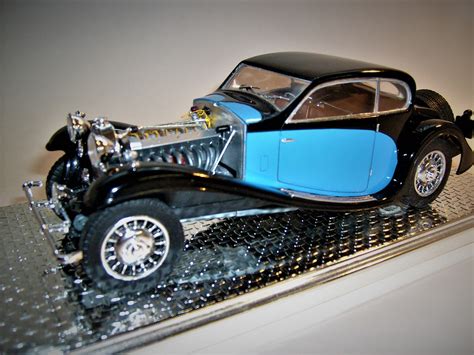 Bugatti T50 Car Plastic Model Car Kit 124 Scale
