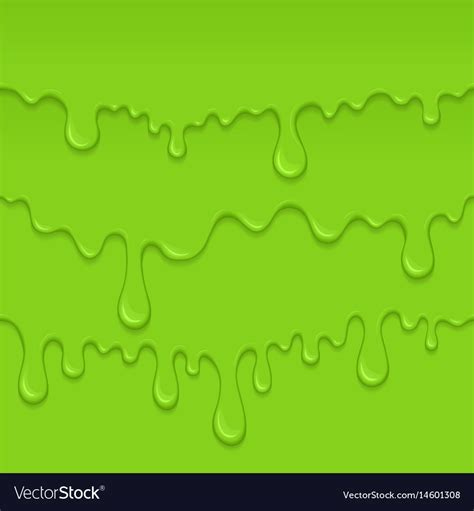 Background Of Dribble Green Slime Royalty Free Vector Image