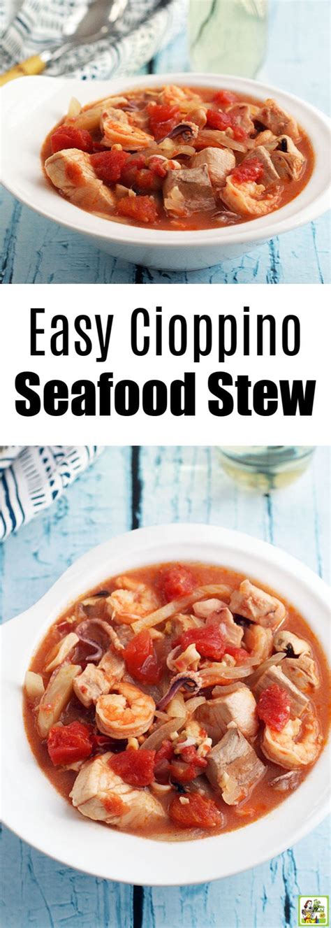 Reviews for photos of seafood stew. Easy Cioppino Seafood Stew Recipe | This Mama Cooks! On a Diet