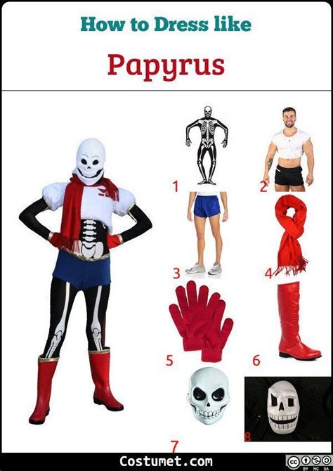 Papyrus Undertale Costume For Cosplay And Halloween 2020 In 2020