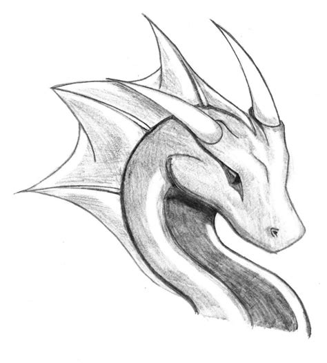 Dragon Drawing In Pencil At Getdrawings Free Download
