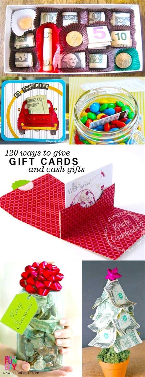 120 Creative Ways To Give T Cards Or Money Ts Smart Fun Diy