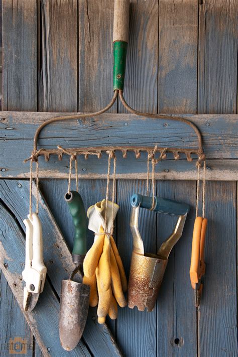 10 Ways To Repurpose Old Garden Tools Dukes And Duchesses