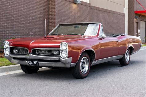 1967 Pontiac Gto Convertible 4 Speed The Big Picture